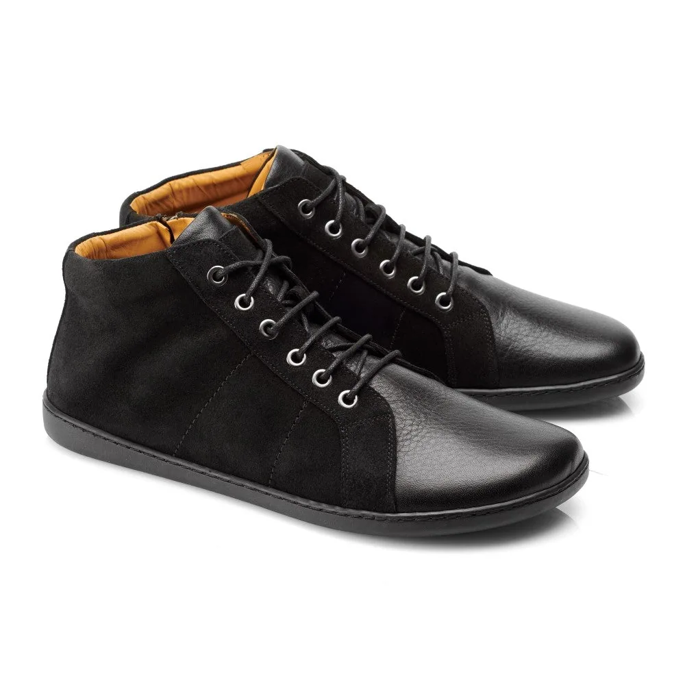 Кроссовки для женщин и мужчин ZAQQ QORE Mid Black (чёрный цвет), фото 1 из 4