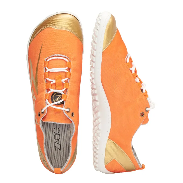 Женские кроссовки ZAQQ SQIM Orange Gold (золотистый цвет), фото 3