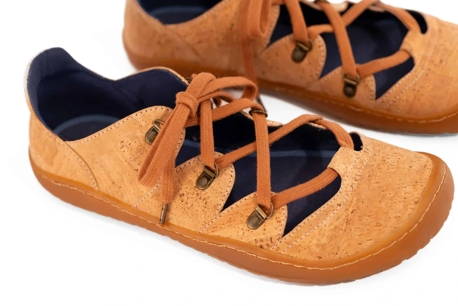 Босоногие сандалии Sambas the bambas Alcornoque — пробковые, фото 5