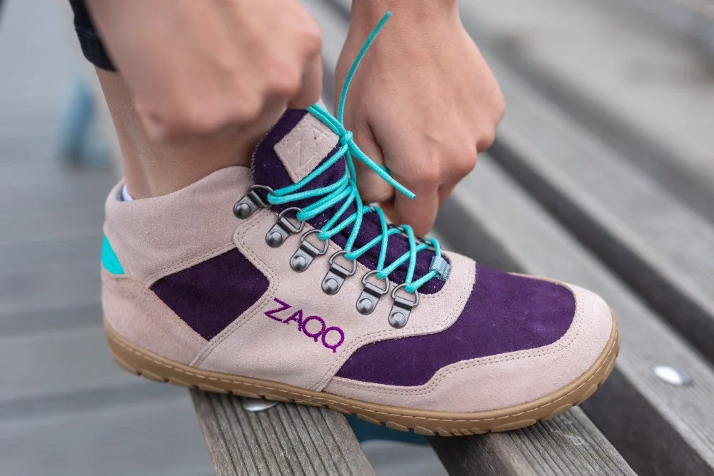 Ботинки для женщин и мужчин ZAQQ HIQE Mid Turquoise Waterproof (бирюзовый цвет), фото 10
