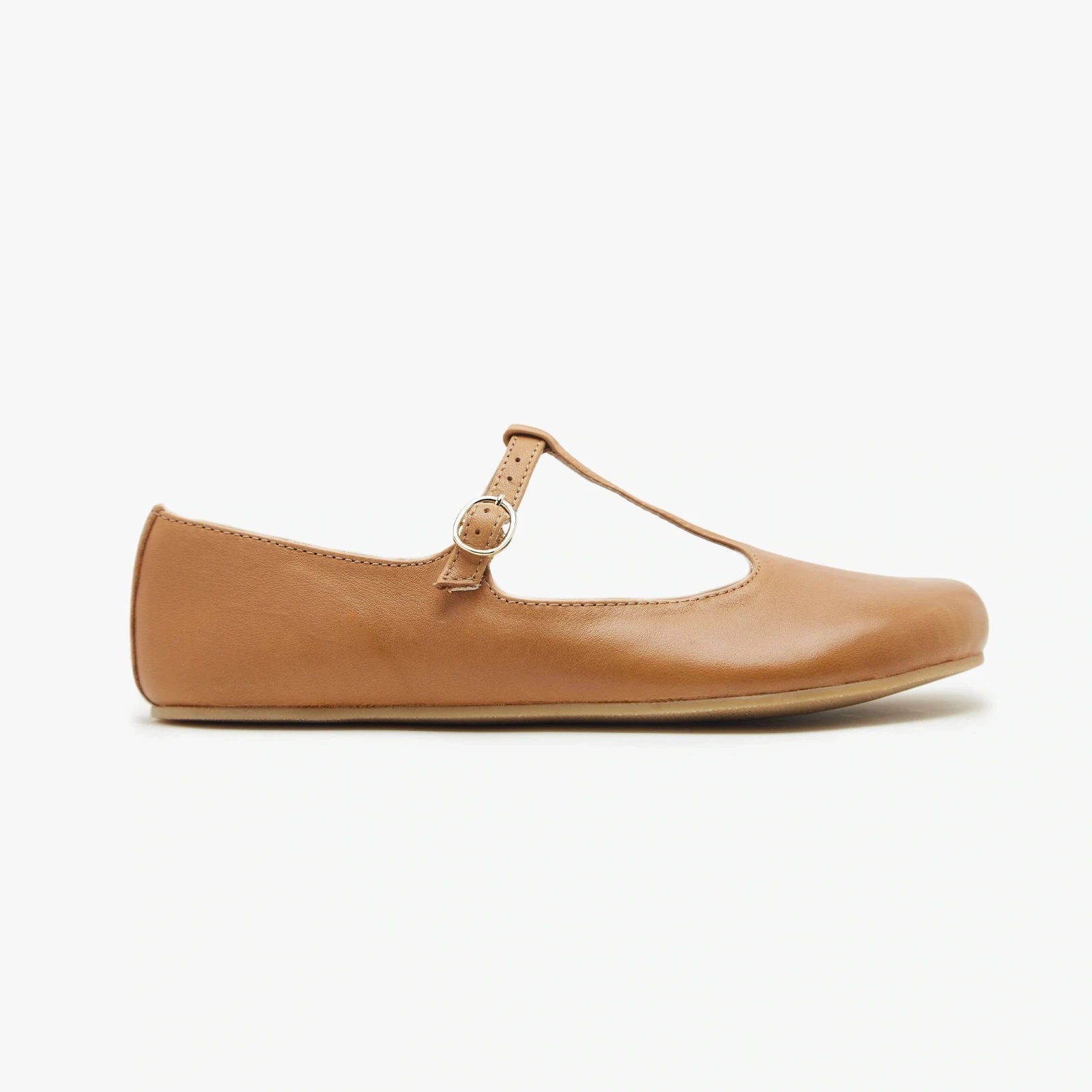 Босоногие туфли Origo Mary Jane T Strap — медовый, фото 4