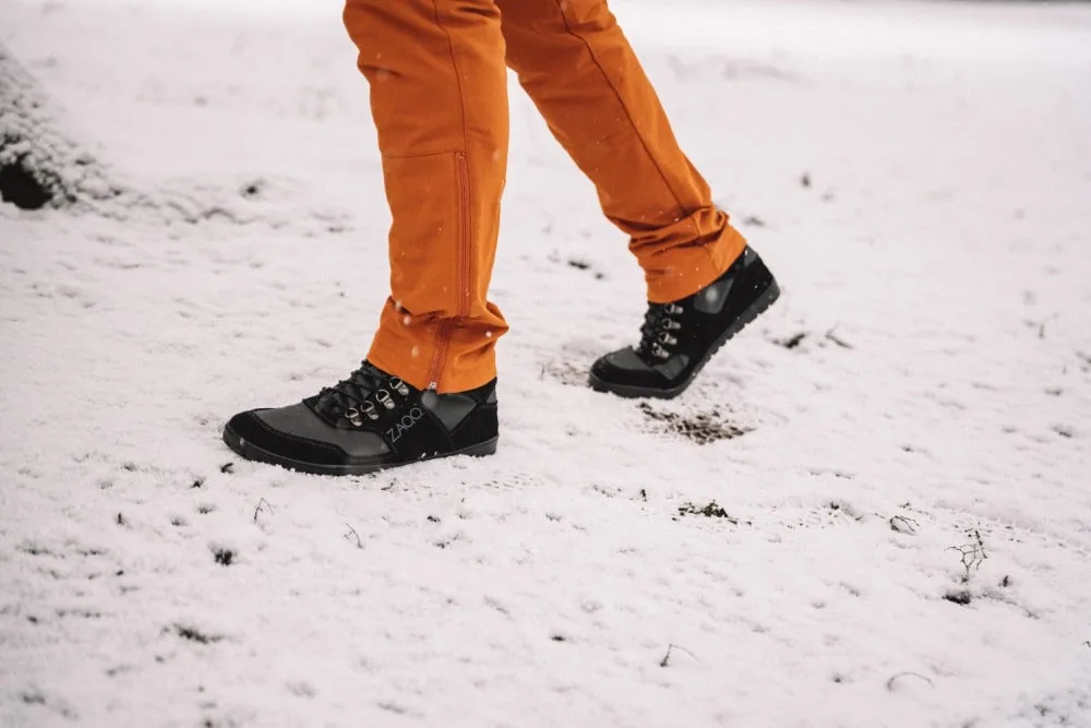 Ботинки для женщин и мужчин ZAQQ HIQE Mid Black Waterproof, фото 6