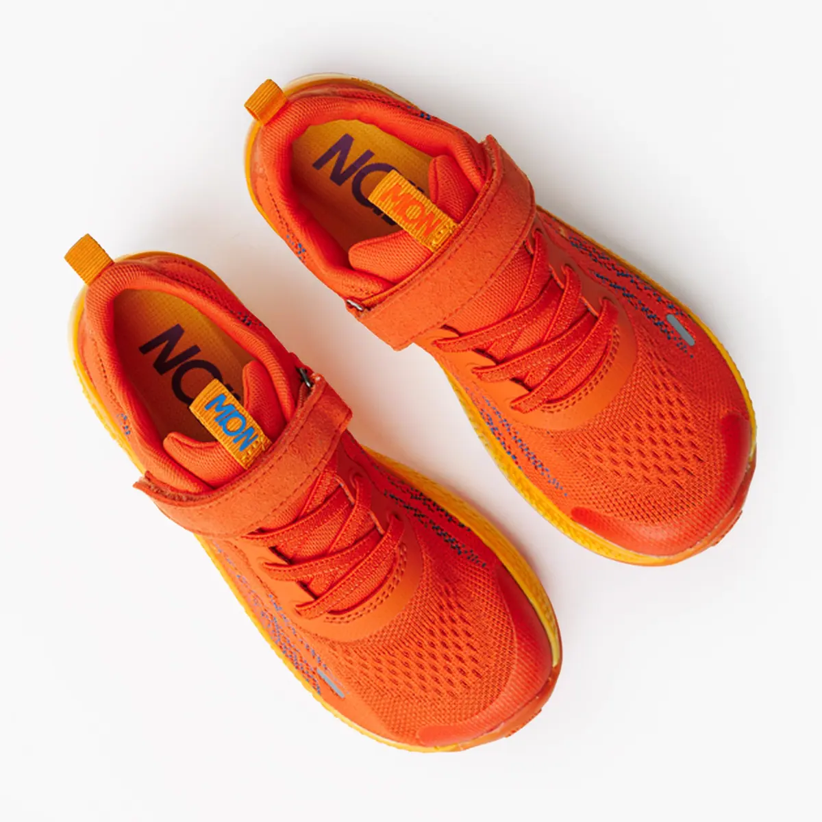 Детские босоногие кроссовки NAW Ehuna Fly Kids — Vibrant Orange, фото 2