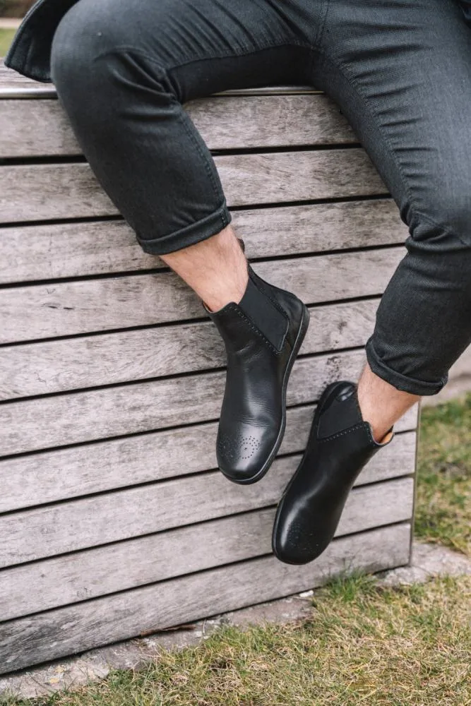 Ботинки для женщин и мужчин ZAQQ EQUITY Brogue Black (чёрный цвет), фото 19