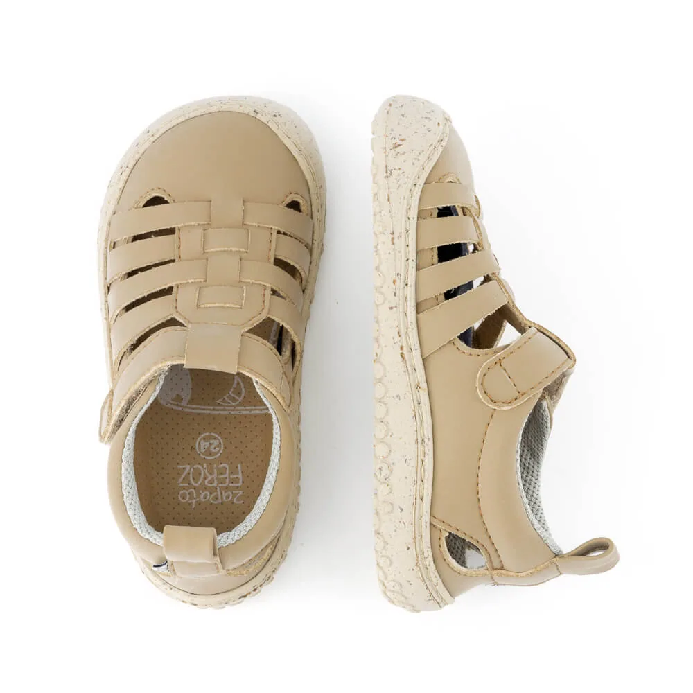 Детская обувь Zapato Feroz «Tabarca Rocker SS25» — серо-бежевый (Piedra), фото 3