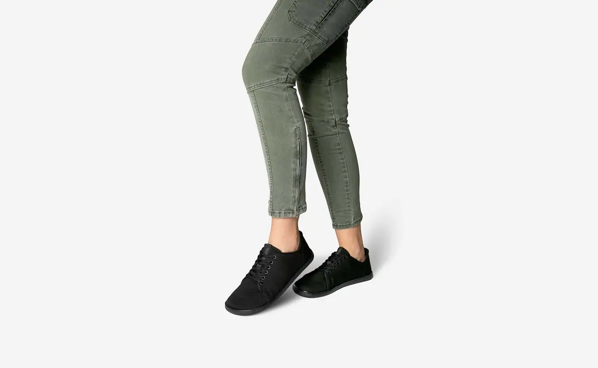 Босоногие кроссовки Feelgrounds Original Knit — чёрный, фото 5
