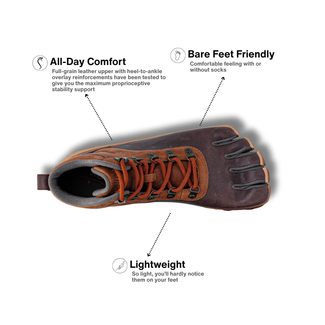 Мужские ботинки Peluva Aspen Hiking Boot — коричневый / светло-коричневый, фото 3