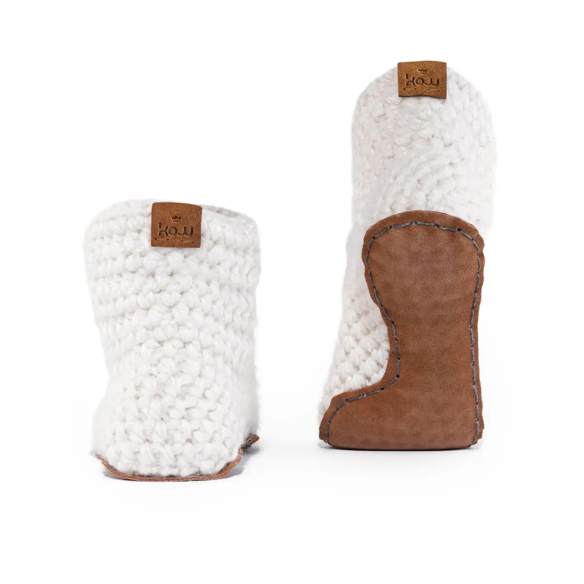 Домашние тапочки-ботинки Kingdom of Wow Classic Bootie — белый, фото 2