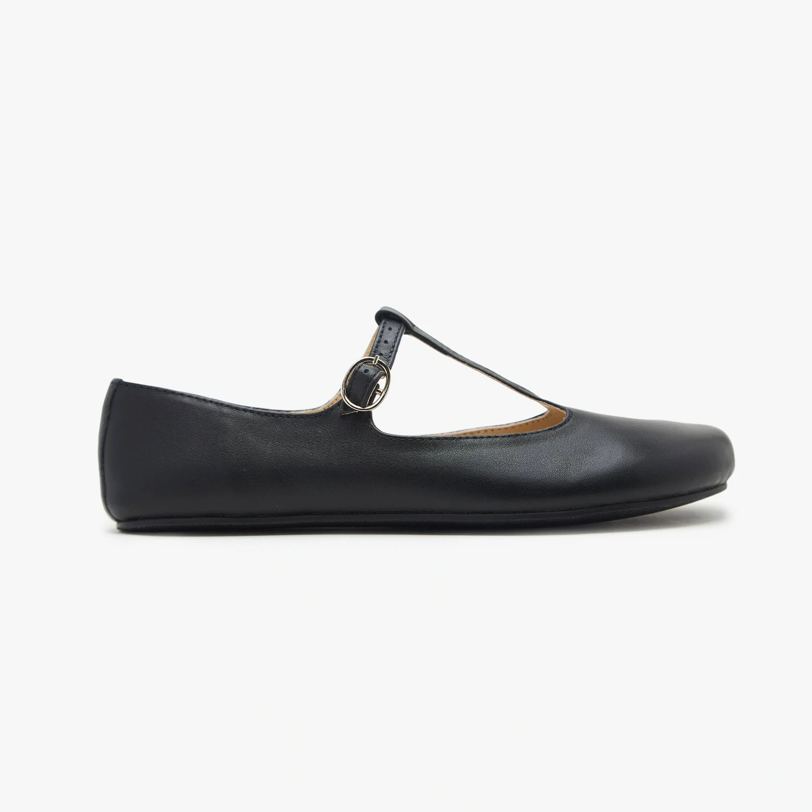 Босоногие туфли Origo Mary Jane T Strap — чёрный, фото 2