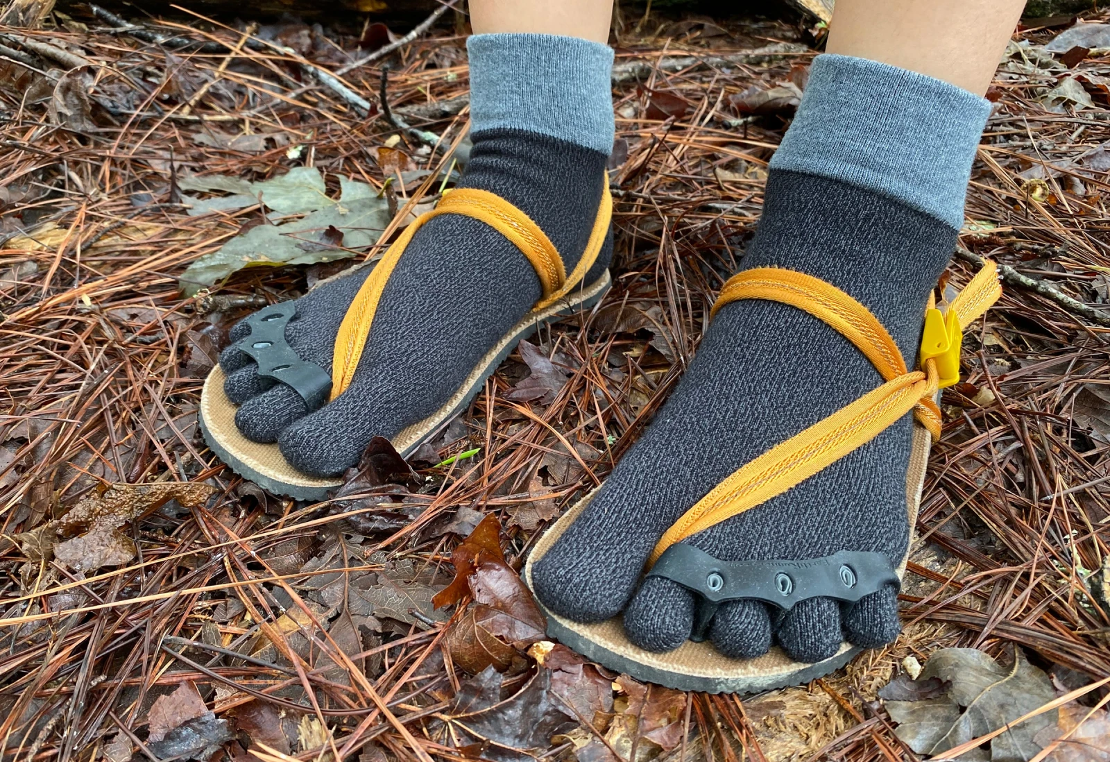 Носки Earth Runners Toe Socks, фото 5