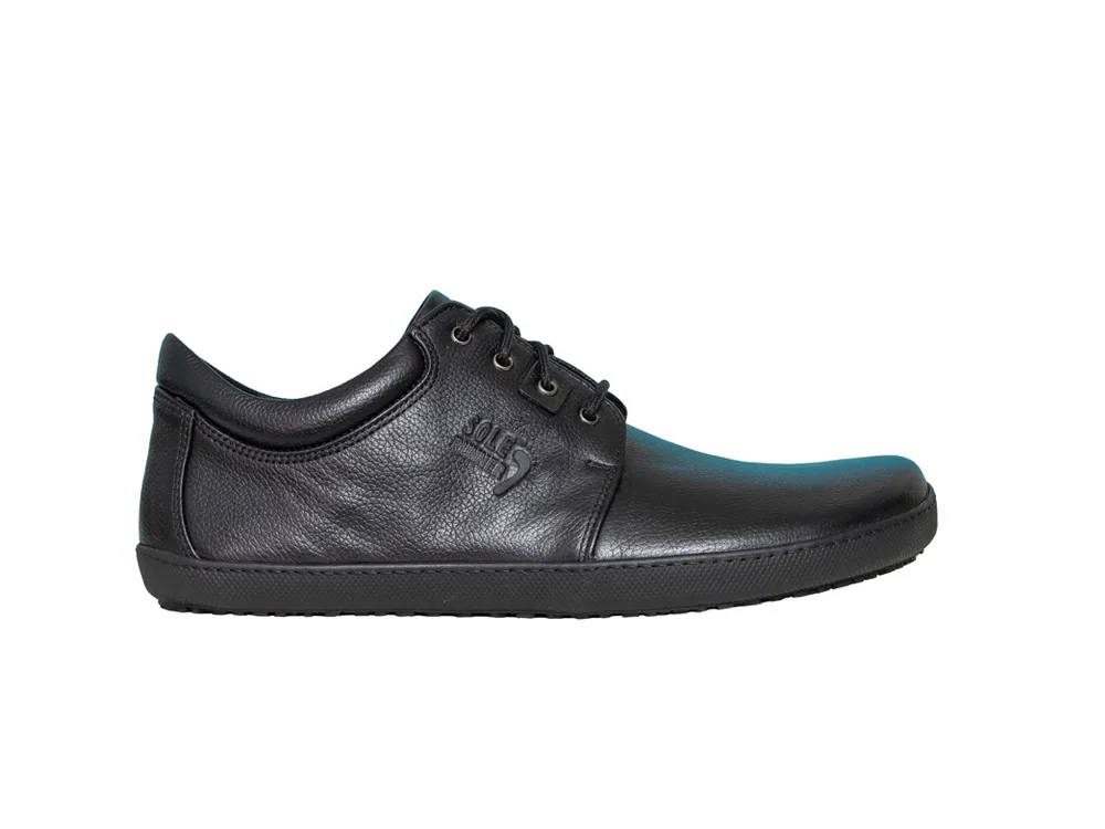 Полуботинки Sole Runner Metis 2 из чёрной кожи, фото 6