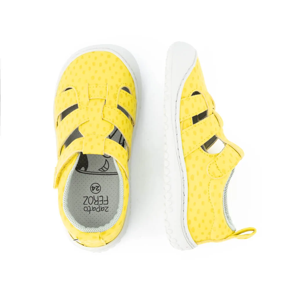 Детская обувь Zapato Feroz «Irta Rocker SS25» — жёлтый, дизайн «Ulises», фото 3