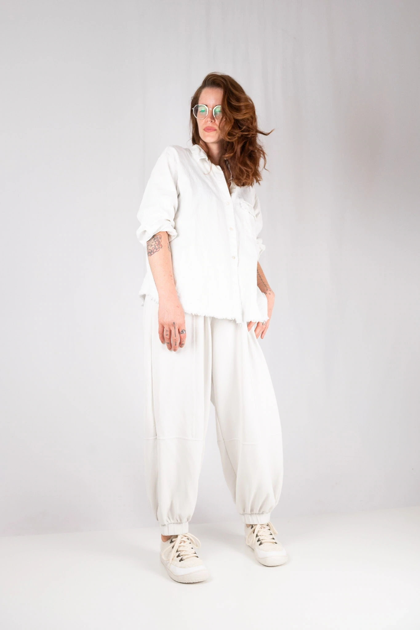 Босоногие кеды Sambas the bambas Nevada — бежевые, фото 3