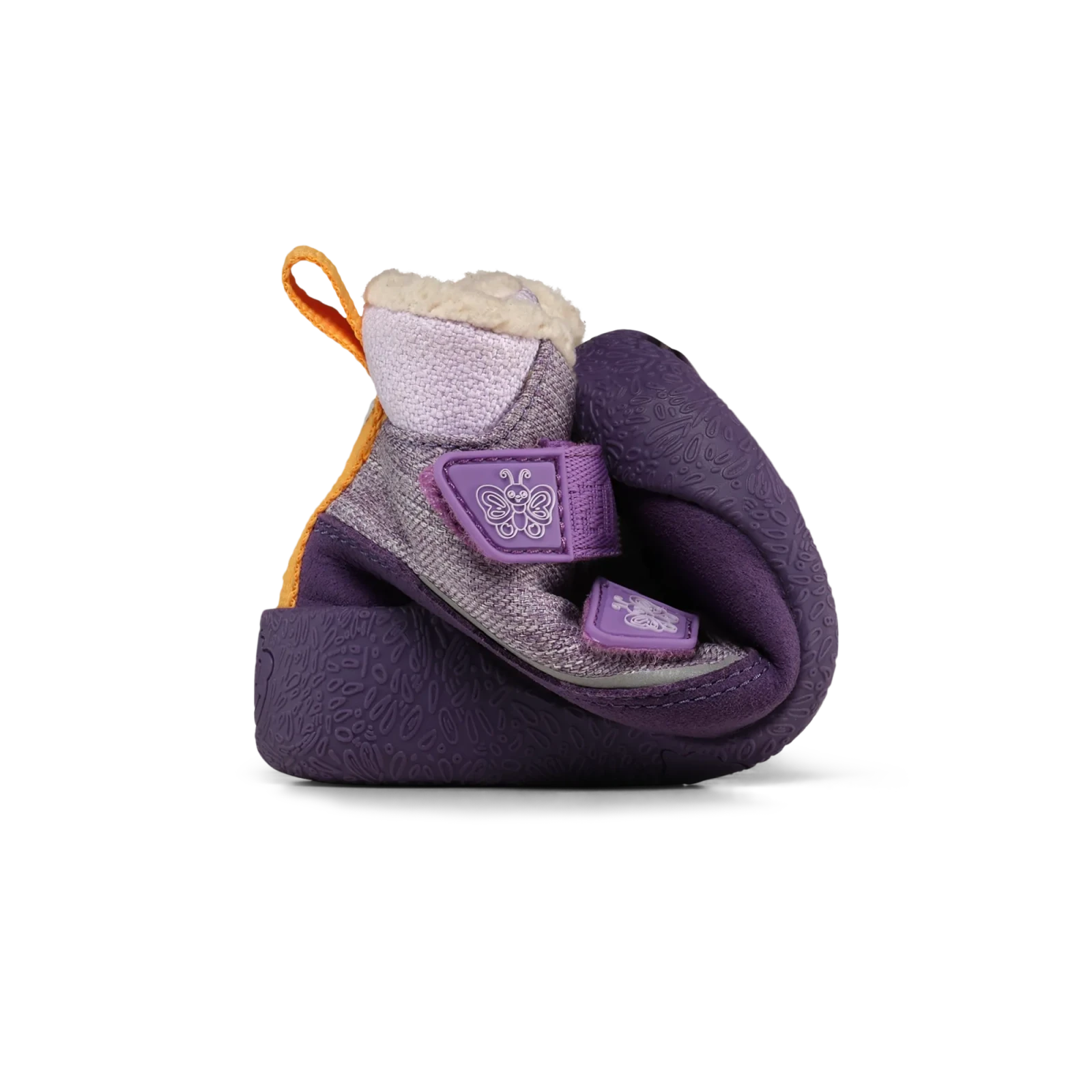 Зимние ботинки Affenzahn Snuggy Бабочка — фиолетовый, фото 10