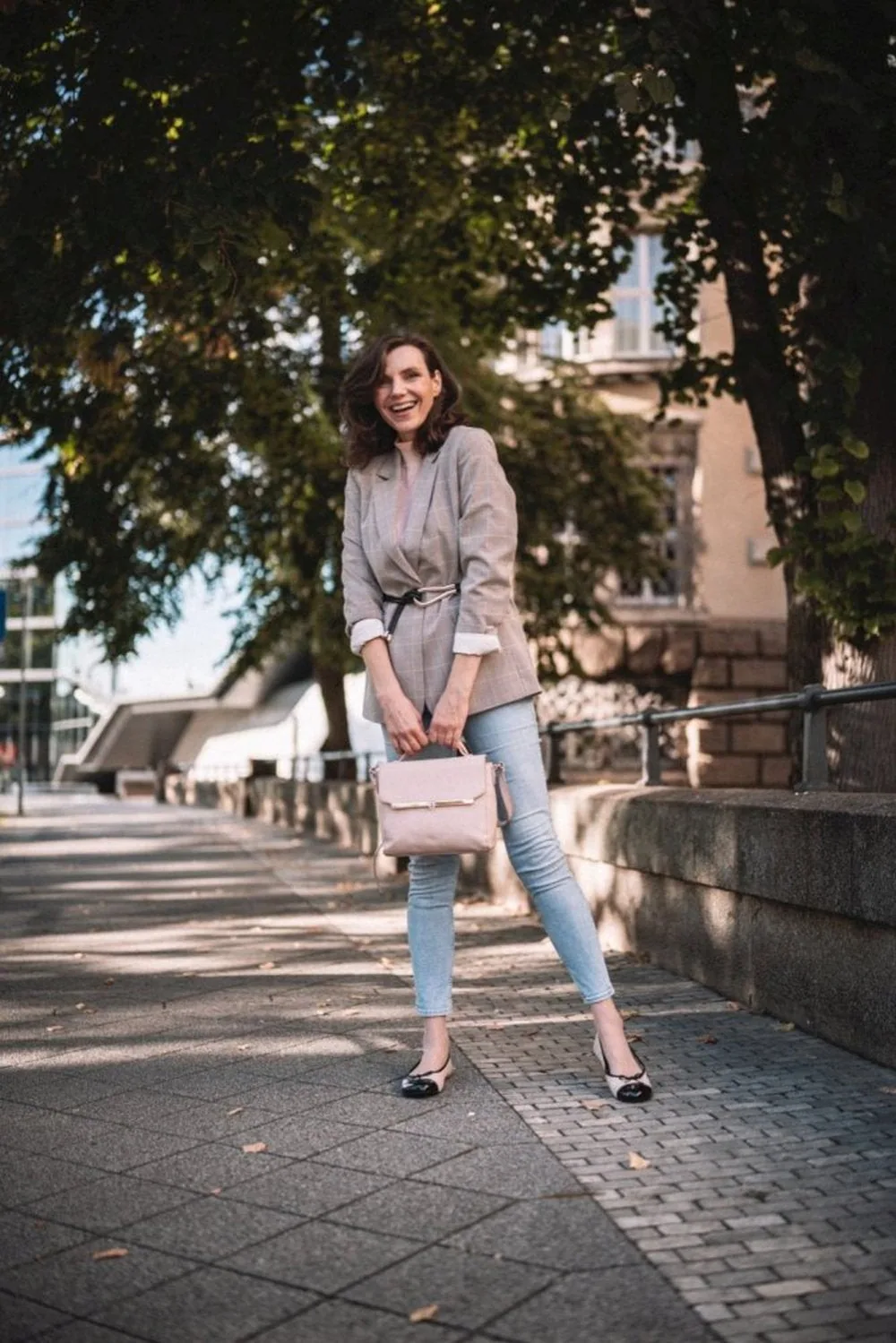 Женские балетки ZAQQ TWIST Varnish Nude, фото 14
