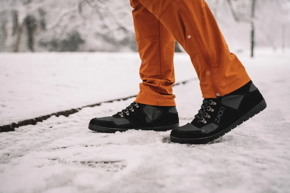 Ботинки для женщин и мужчин ZAQQ HIQE Mid Black Waterproof, фото 5