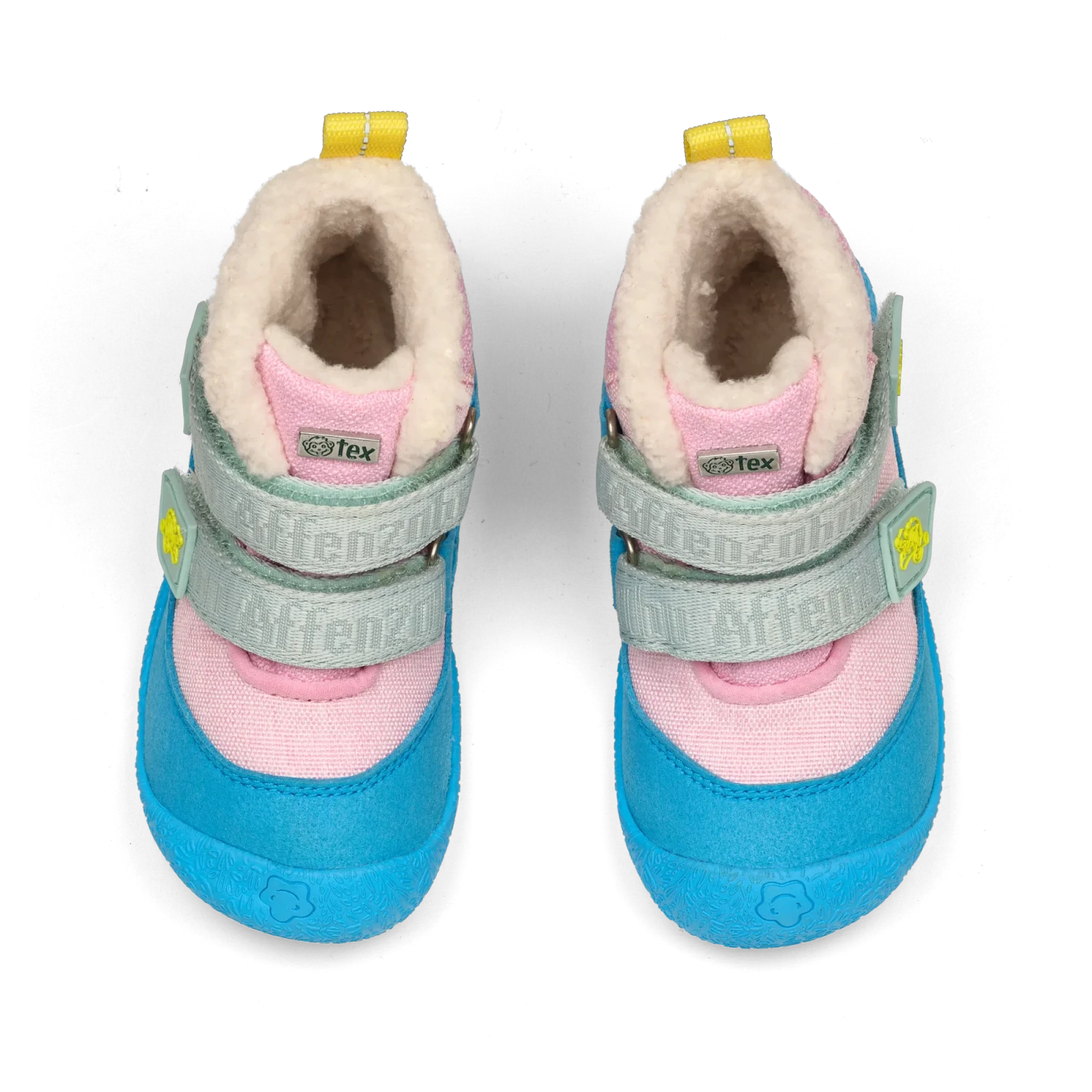 Зимние ботинки Affenzahn Snuggy Хамелеон — розовый, фото 5