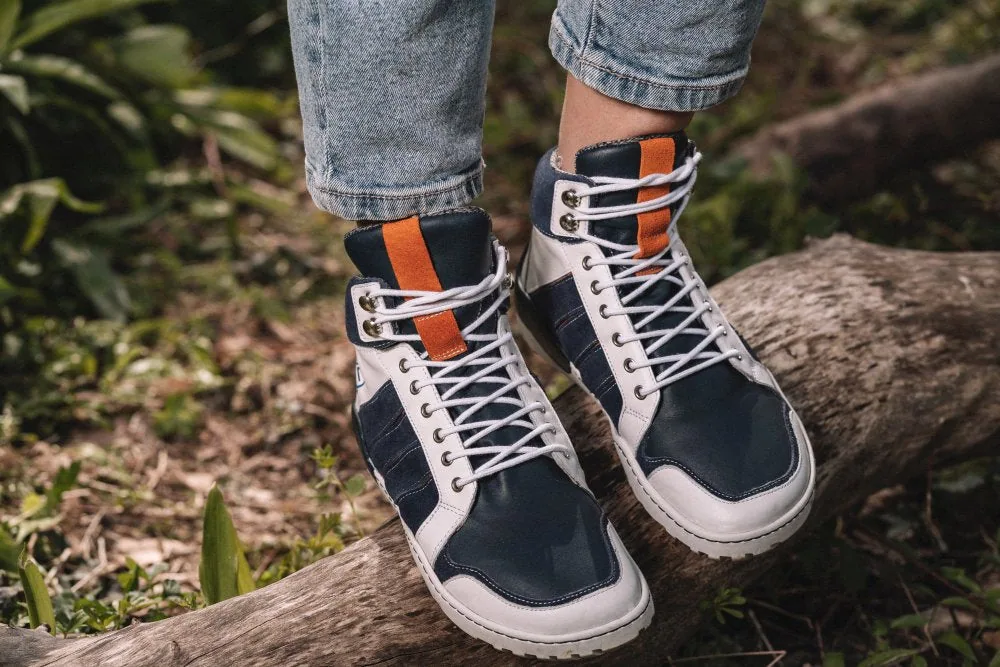 Женские ботинки ZAQQ MONTBLANQ Blue White Waterproof (белый цвет), фото 10