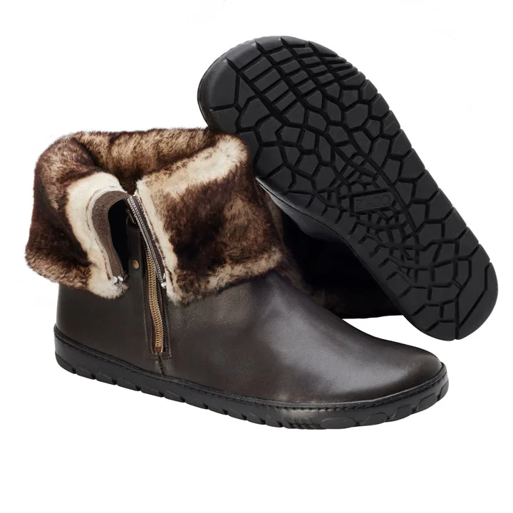 Женские ботинки ZAQQ HUQ Dark Brown (тёмно-коричневый цвет), фото 2