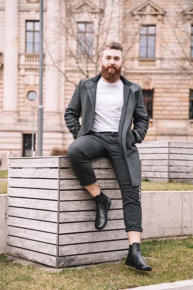 Ботинки для женщин и мужчин ZAQQ EQUITY Brogue Black (чёрный цвет), фото 18
