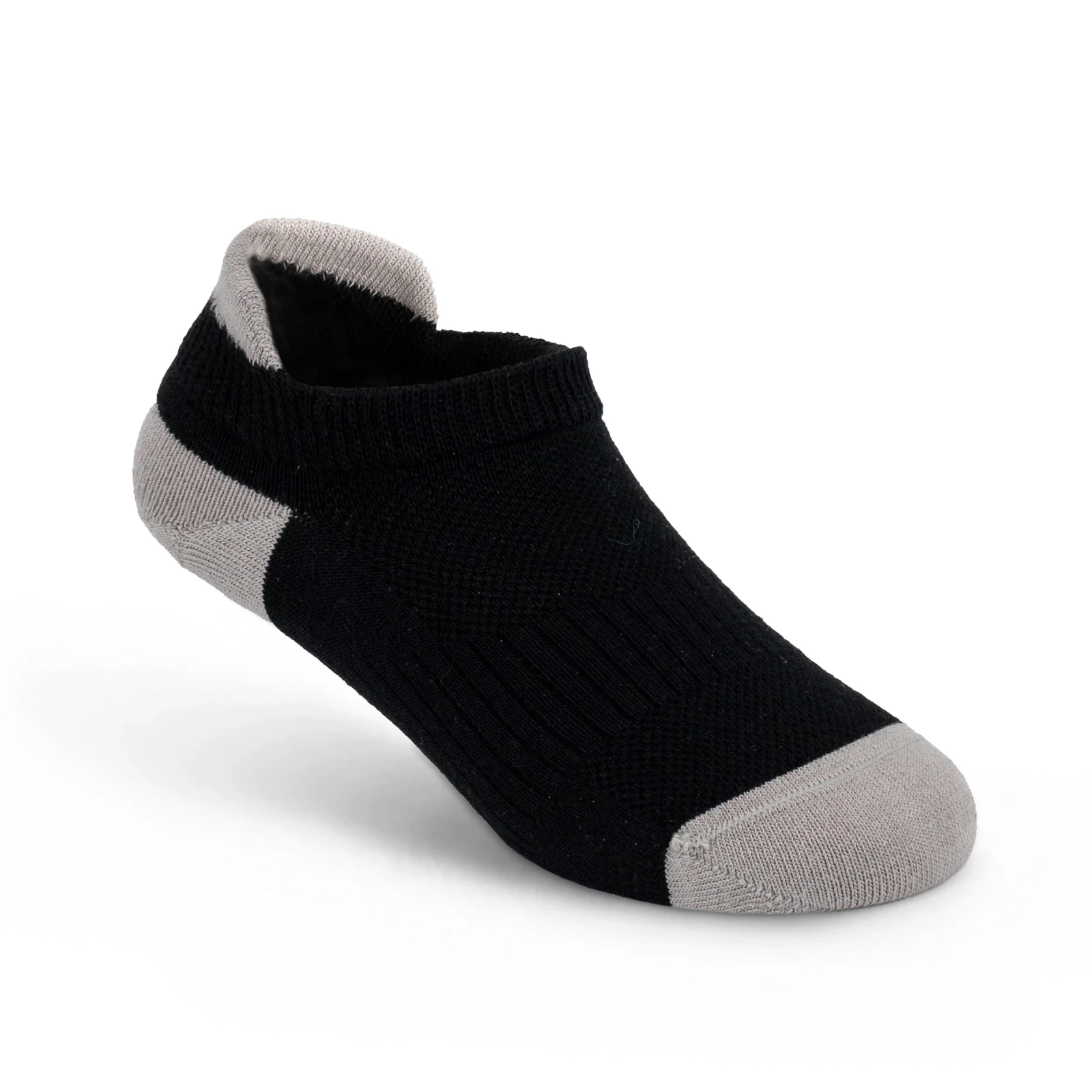 Носки Hike Low-Cut Comfort (низкие) (женские, чёрный / серый), фото 5