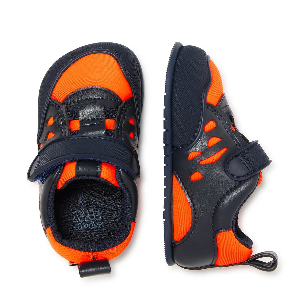Детская обувь Zapato Feroz «Onil Feroz AW25» — синий и оранжевый, фото 3