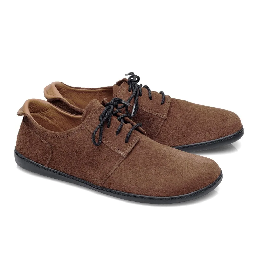 Кроссовки для женщин и мужчин ZAQQ PIQUANT Velours Brown (коричневый цвет) — фото 1 из 10
