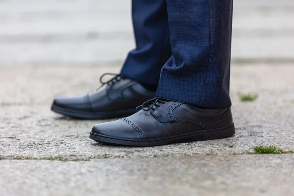 Мужские туфли ZAQQ BRIQ Captoe Black (чёрный цвет), фото 6