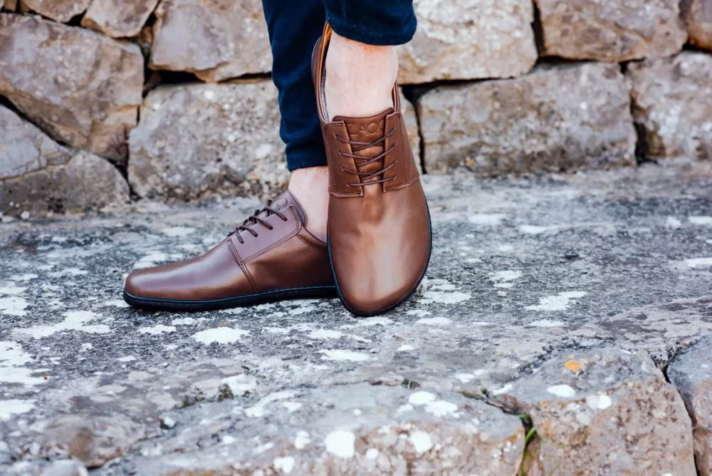 Кроссовки для женщин и мужчин ZAQQ PIQUANT Nappa Dark Brown (тёмно-коричневый цвет), фото 7