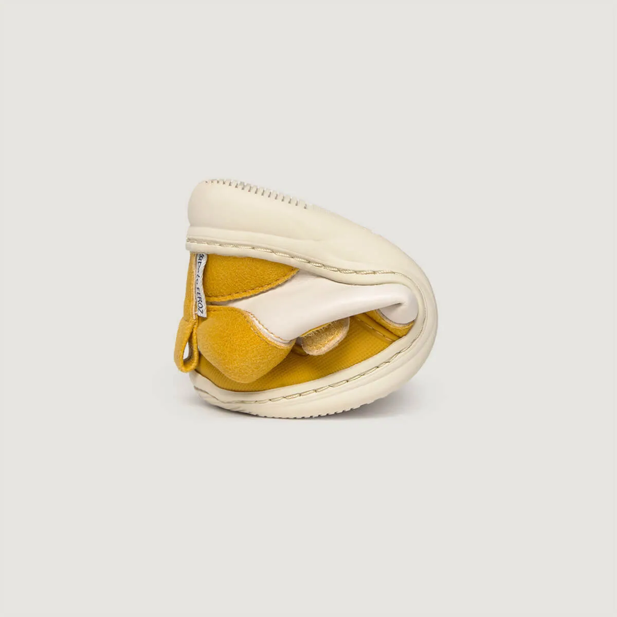 Детские ботинки Zapato Feroz «Tristan Rocker» — горчичный, фото 4