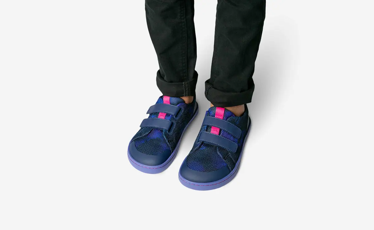 Детские босоногие кроссовки Feelgrounds Original Mesh Kids — «Галактика», фото 6