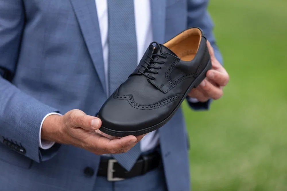 Мужские туфли ZAQQ BRIQ Brogue Black (чёрный цвет), фото 6