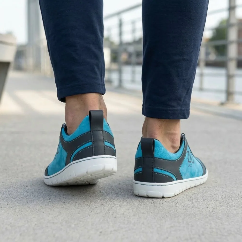 Кроссовки для женщин и мужчин ZAQQ SQILL Turquoise Black (чёрный цвет), фото 19