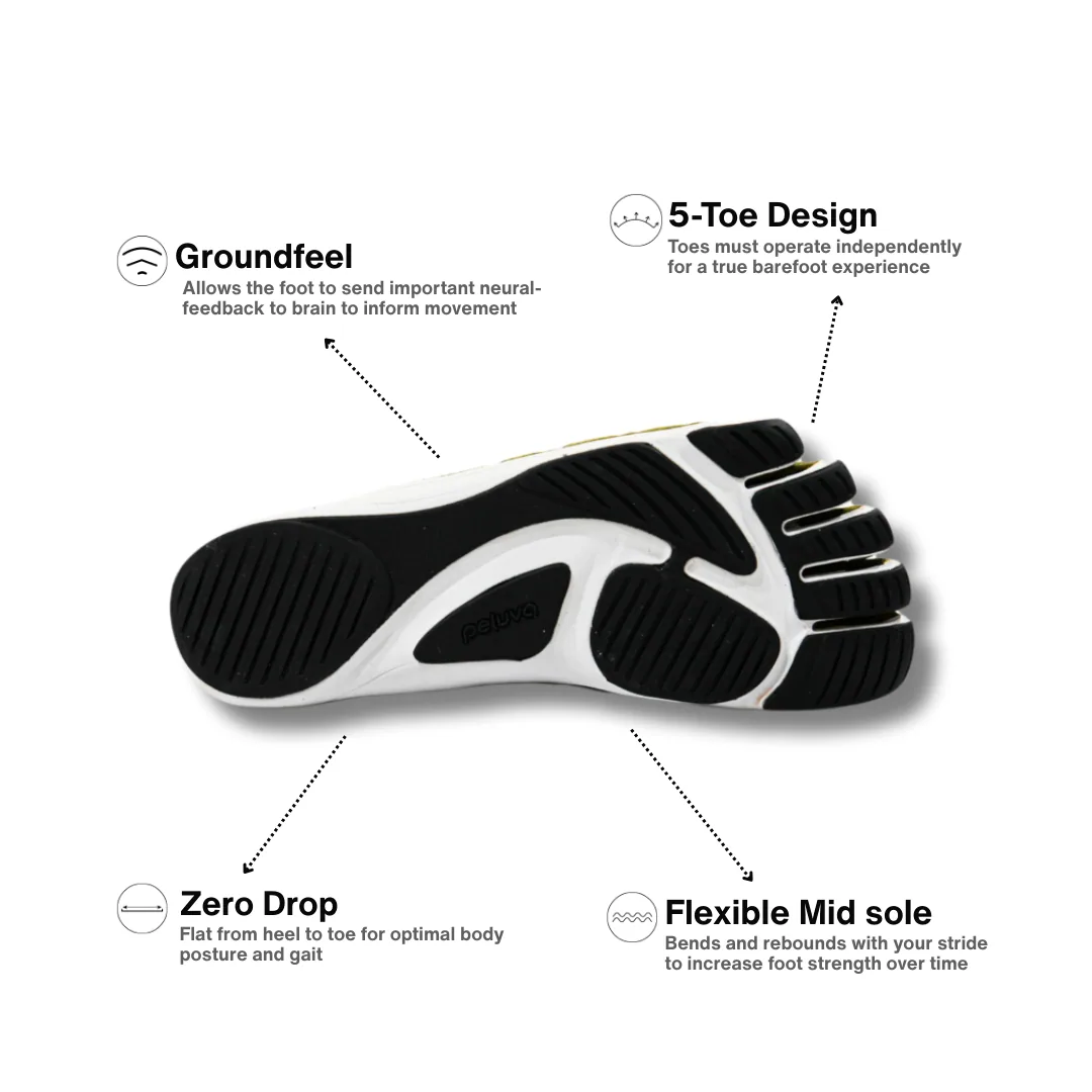 Мужская повседневная обувь Peluva Zen Active Slip-On — зелёный / белый, фото 2