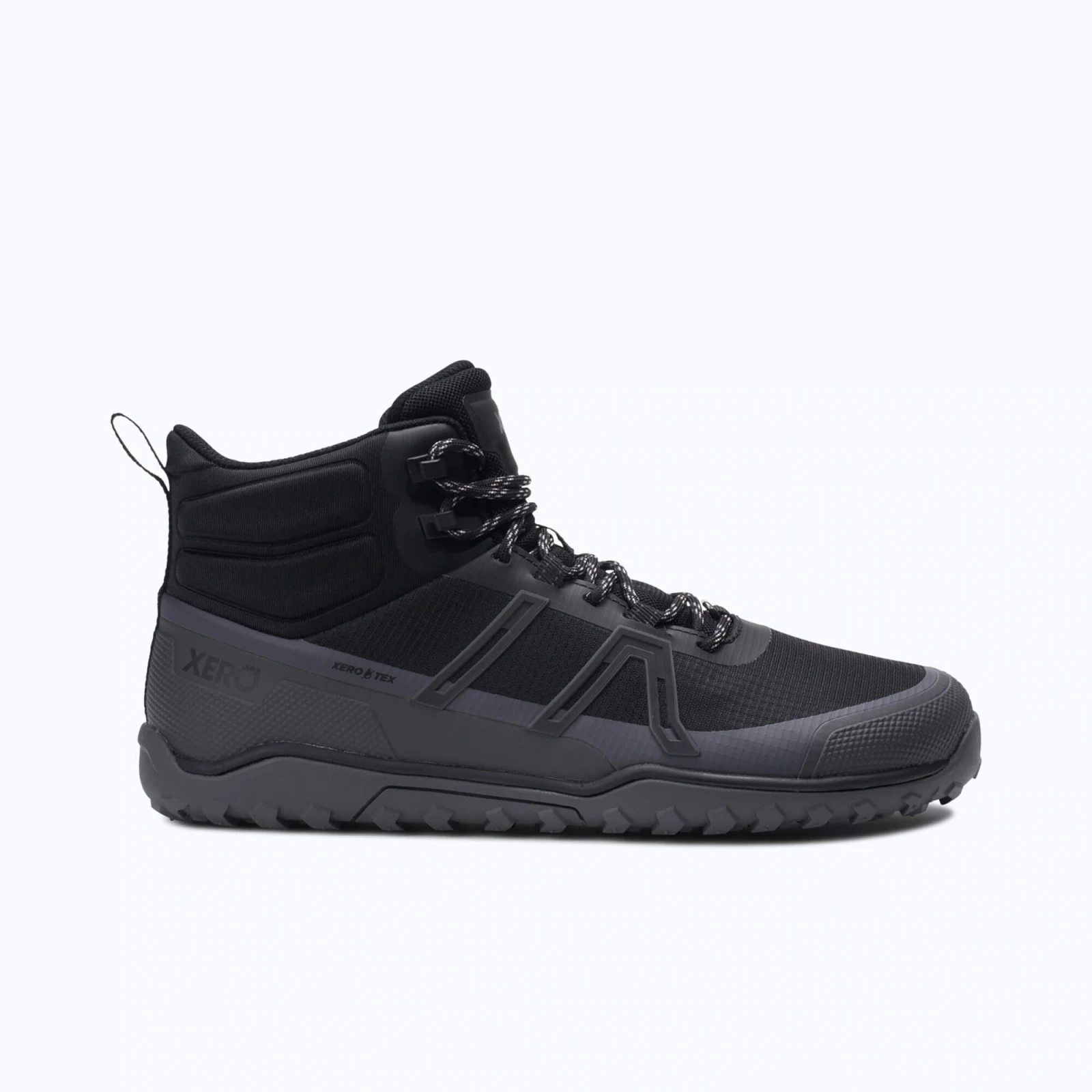 Мужские ботинки Xero Shoes Scrambler Trail Mid WP — Black / Asphalt — фото 1 из 1