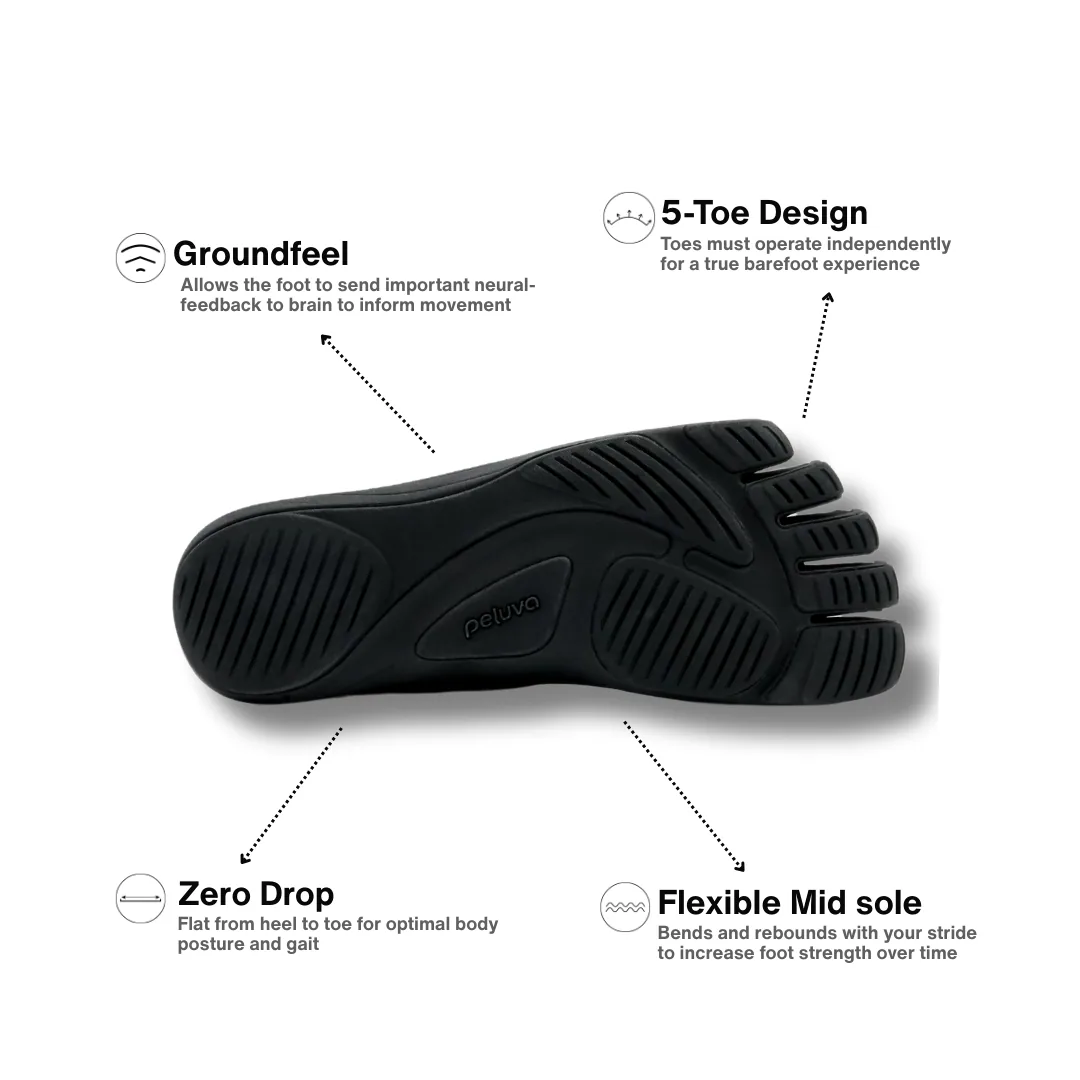 Мужские кроссовки Peluva Strand Sport Mesh — чёрный, фото 2