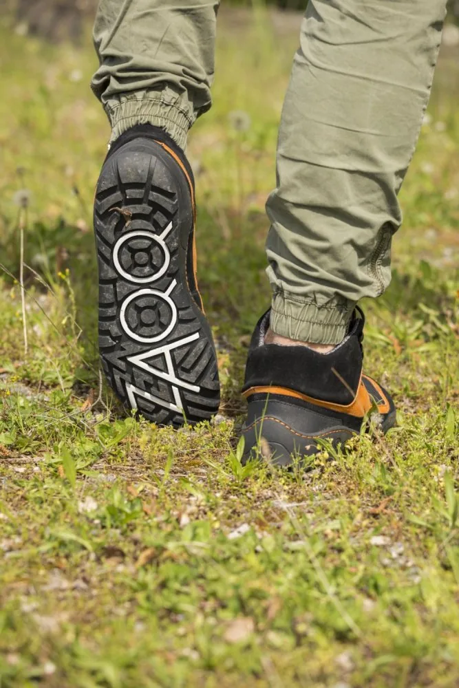Мужские ботинки ZAQQ ESQAPE Black Orange Waterproof, фото 5