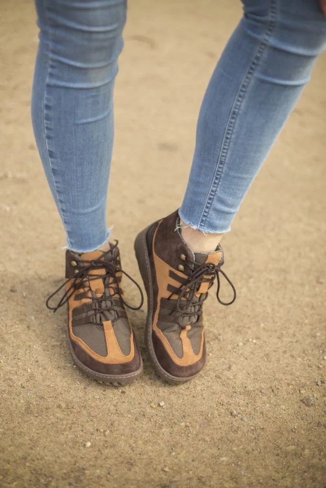 Женские ботинки ZAQQ SQOUT Brown Waterproof (коричневый цвет), фото 15