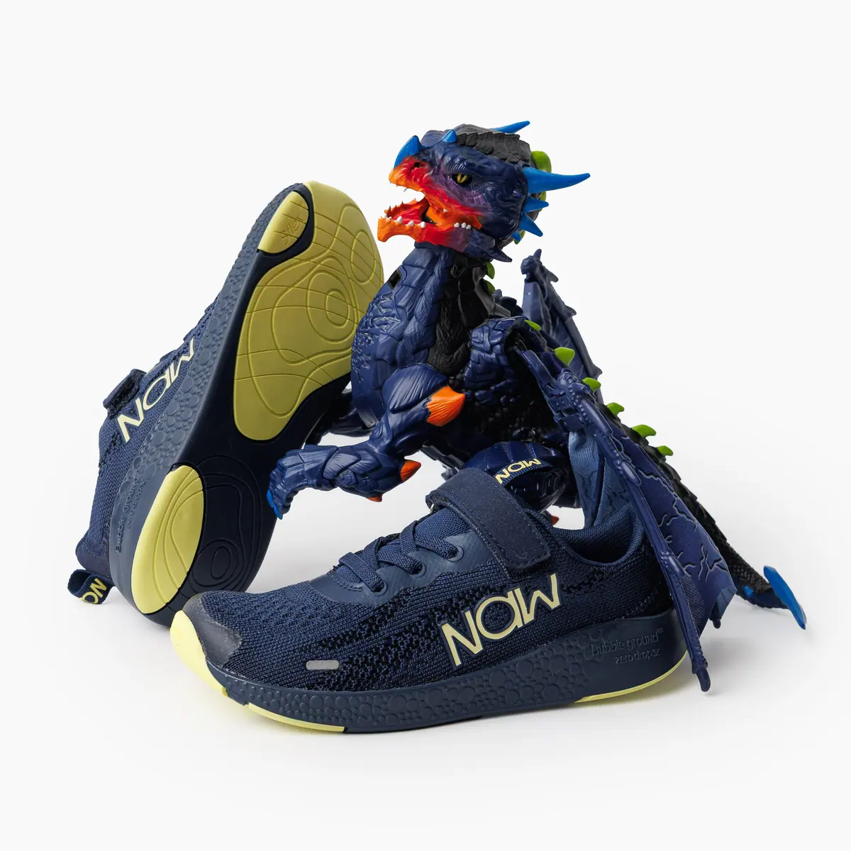 Детские босоногие кроссовки NAW Ehuna Fly Kids — Midnight Sail, фото 5