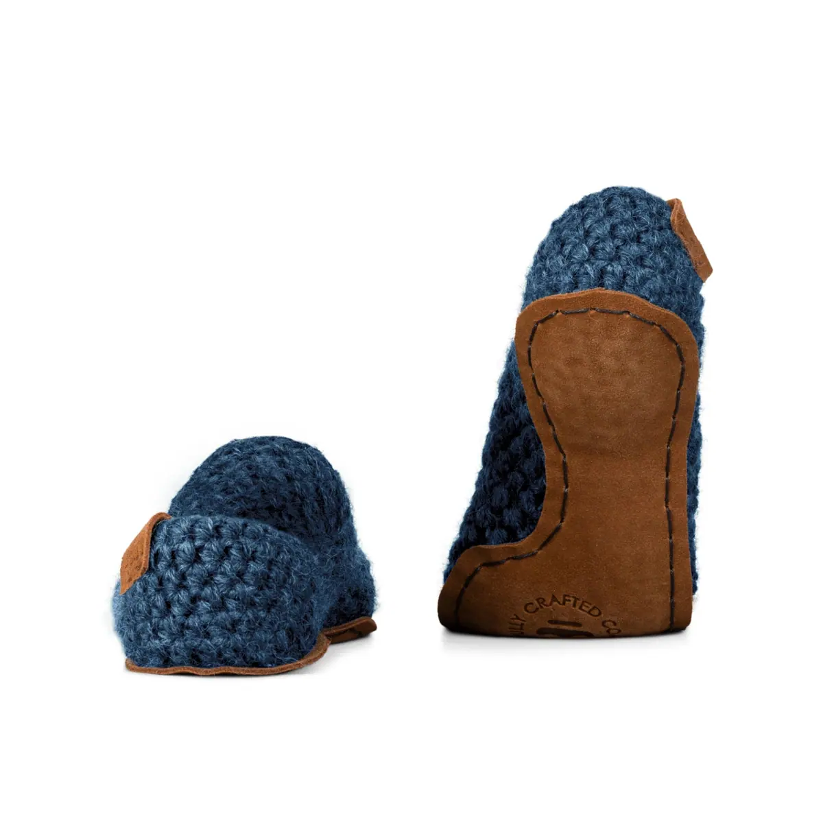 Домашние тапочки Kingdom of Wow Light Slip-on — тёмно-синий, фото 2