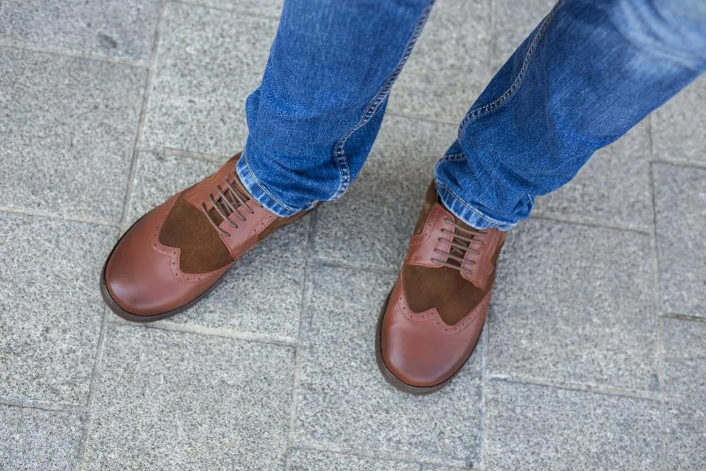 Мужские туфли ZAQQ BRIQ Brogue Antique Cognac (коньячный цвет), фото 12
