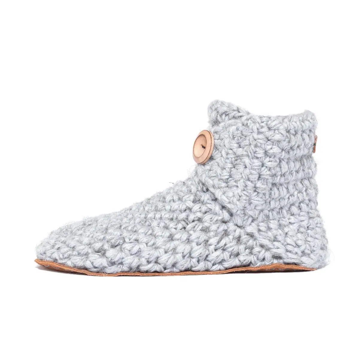 Домашние тапочки-ботинки Kingdom of Wow Classic Bootie — светло-серый, фото 1 из 5