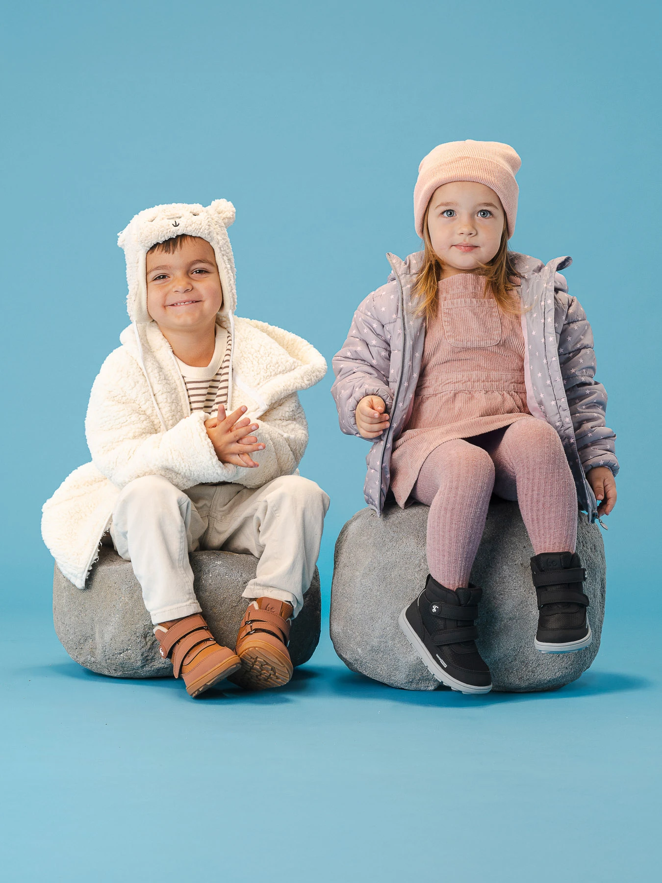 Детские босоногие ботинки Be Lenka Zippu Preschool - чёрный и серый, фото 8