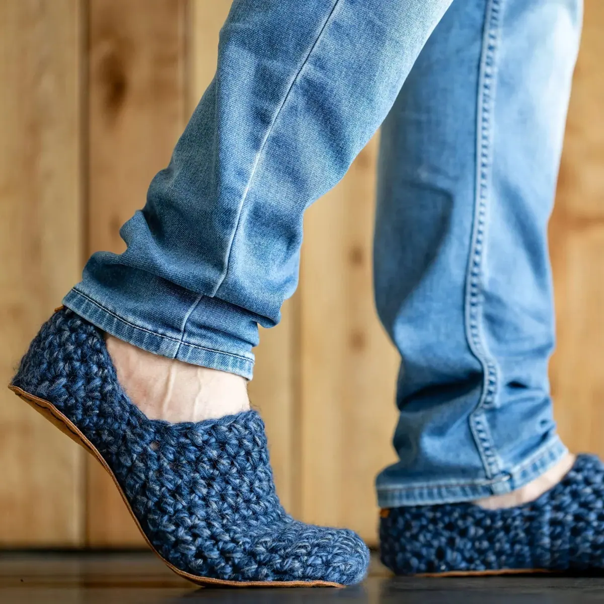 Домашние тапочки Kingdom of Wow Classic Slip-on — тёмно-синий, фото 3