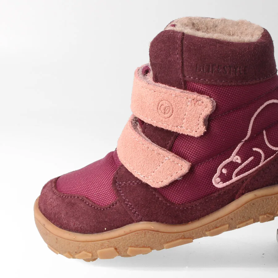 Зимние босоногие ботинки bLIFESTYLE eisbärSTYLE — ягодный, фото 5