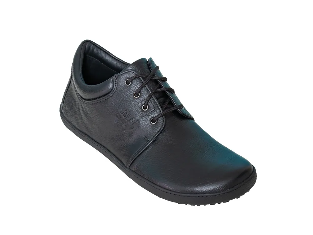 Полуботинки Sole Runner Metis 2 из чёрной кожи, фото 5