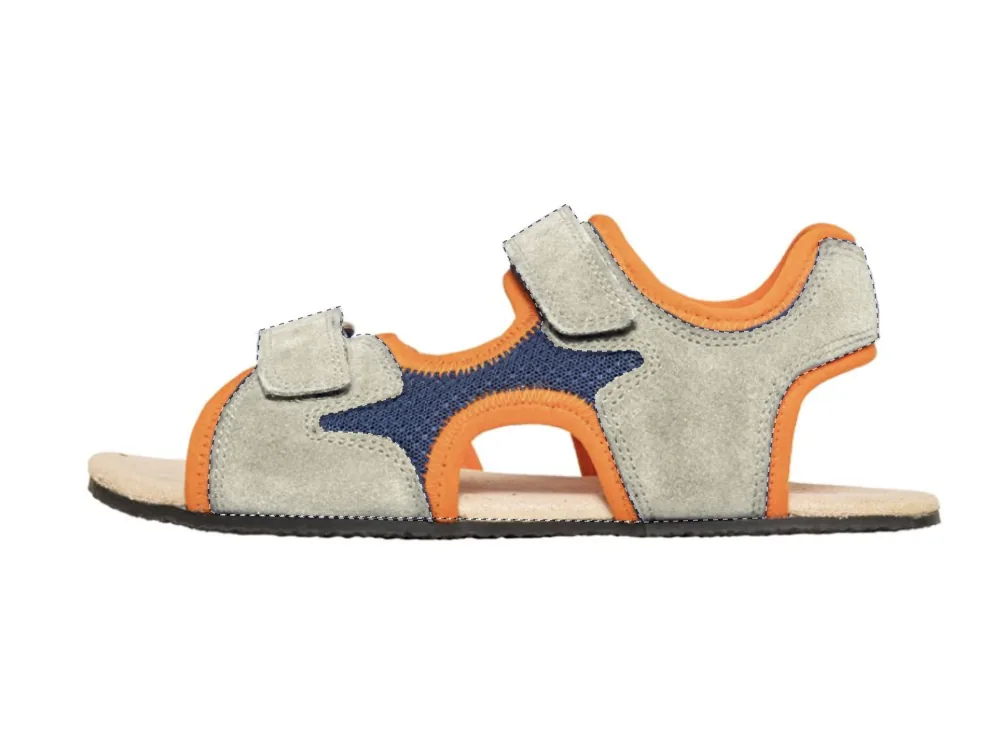 Детские сандалии Sole Runner Mimas, серо-оранжевые — фото 1 из 5