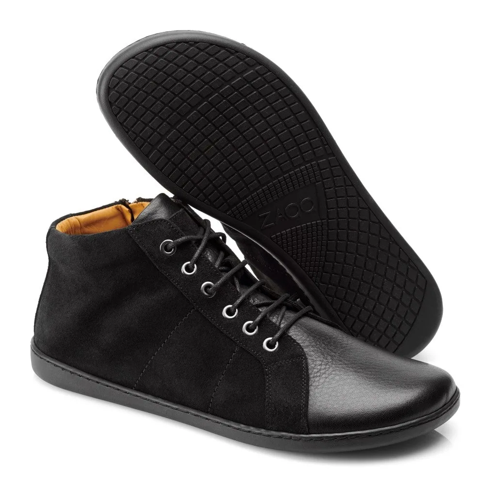 Кроссовки для женщин и мужчин ZAQQ QORE Mid Black (чёрный цвет), фото 2