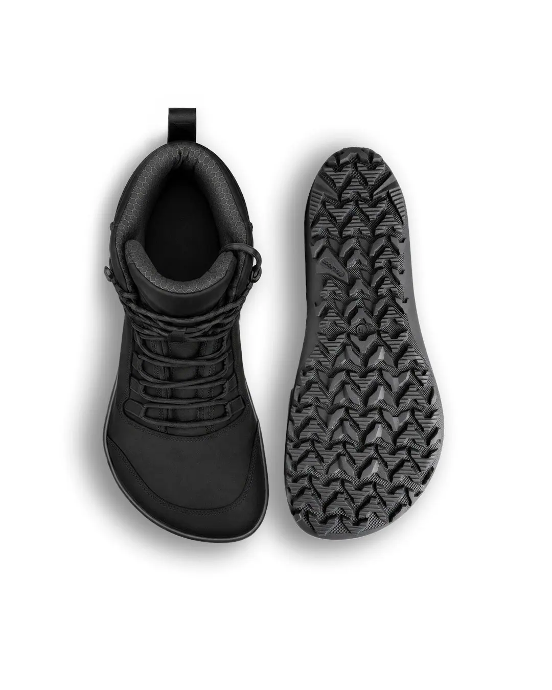 Босоногие ботинки Realfoot Trekker High 2.0 Black, фото 5