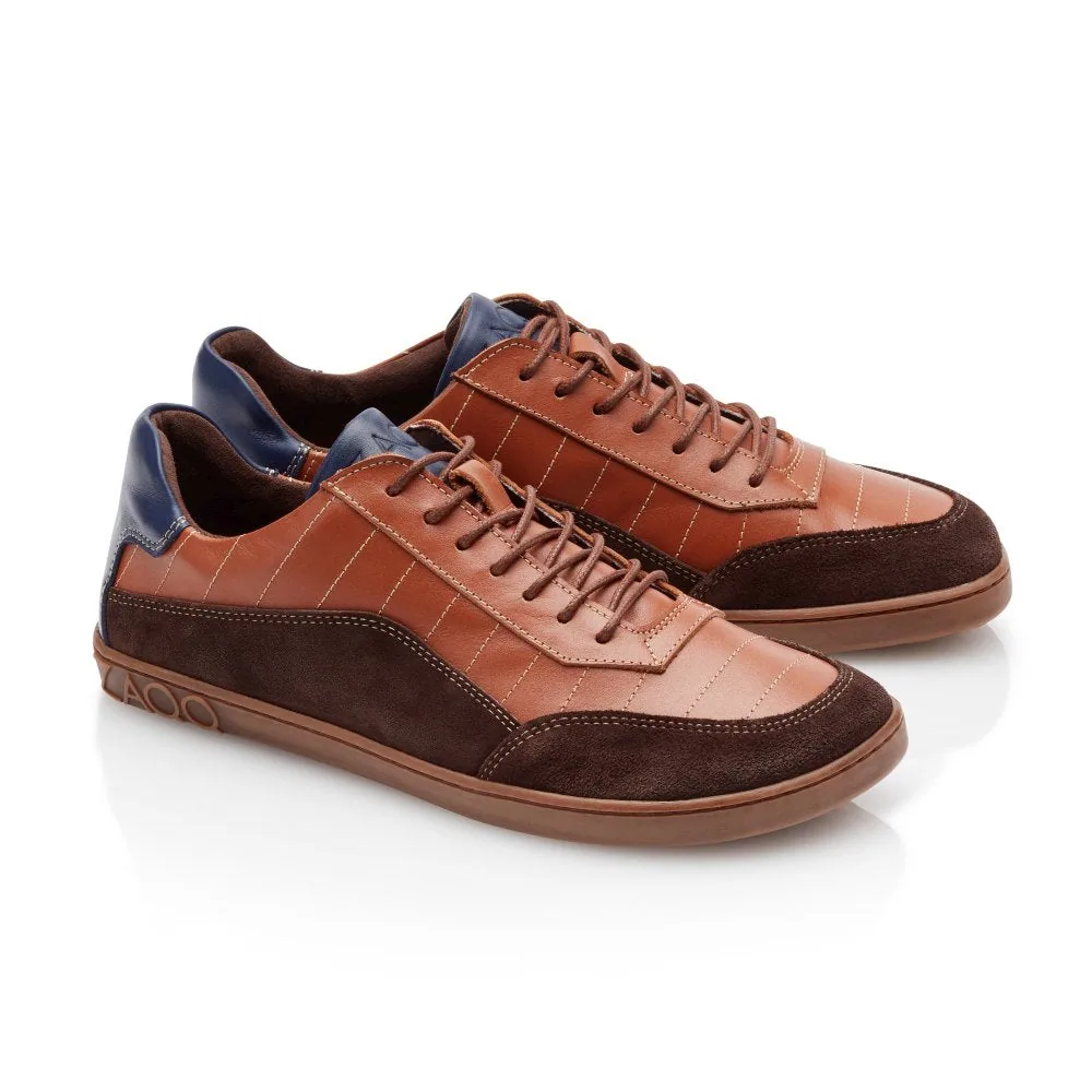 Мужские кроссовки ZAQQ QAMPION Brown (коричневый цвет)